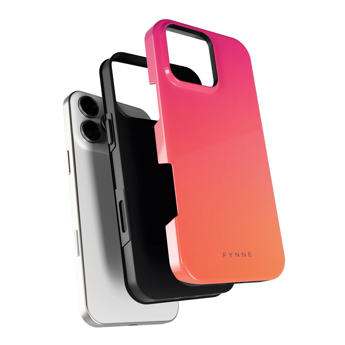 Zonsondergang hoesje voor iPhone 16 Pro Max, los van de telefoon