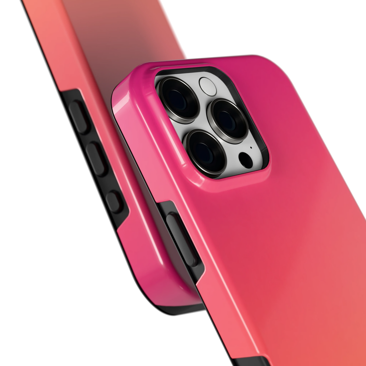 Zonsondergang hoesje voor iPhone 16 Pro Max, close-up