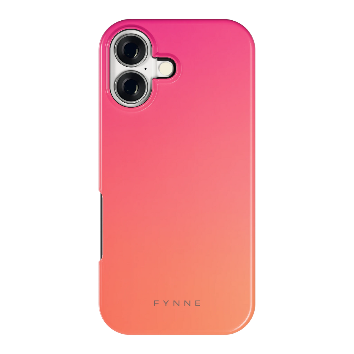 Zonsondergang hoesje voor iPhone 17, achterkant
