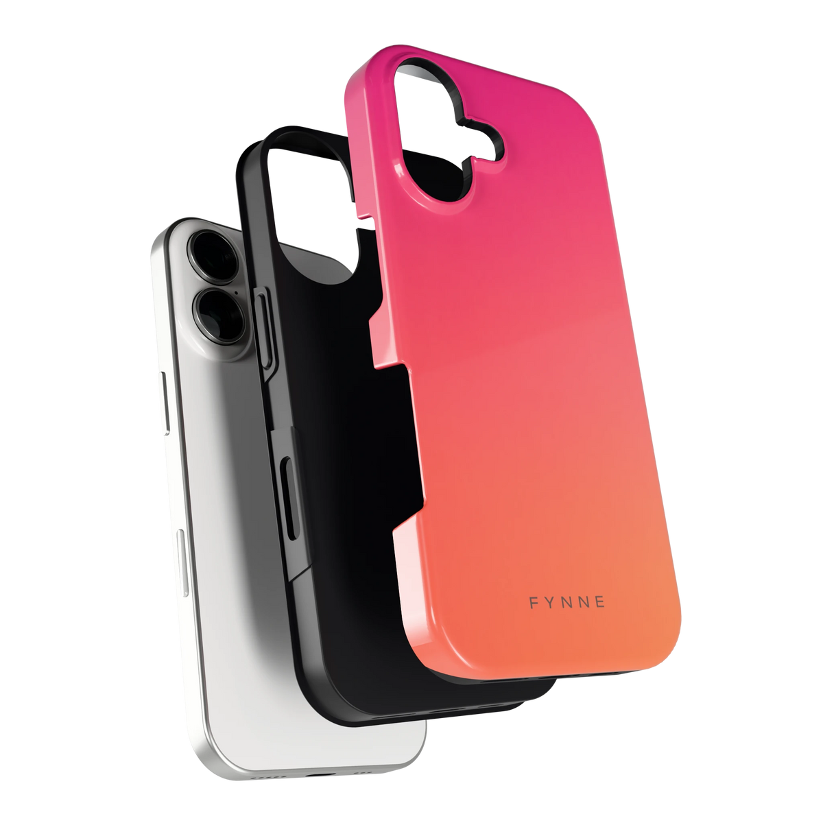 Zonsondergang hoesje voor iPhone 17, los van de telefoon