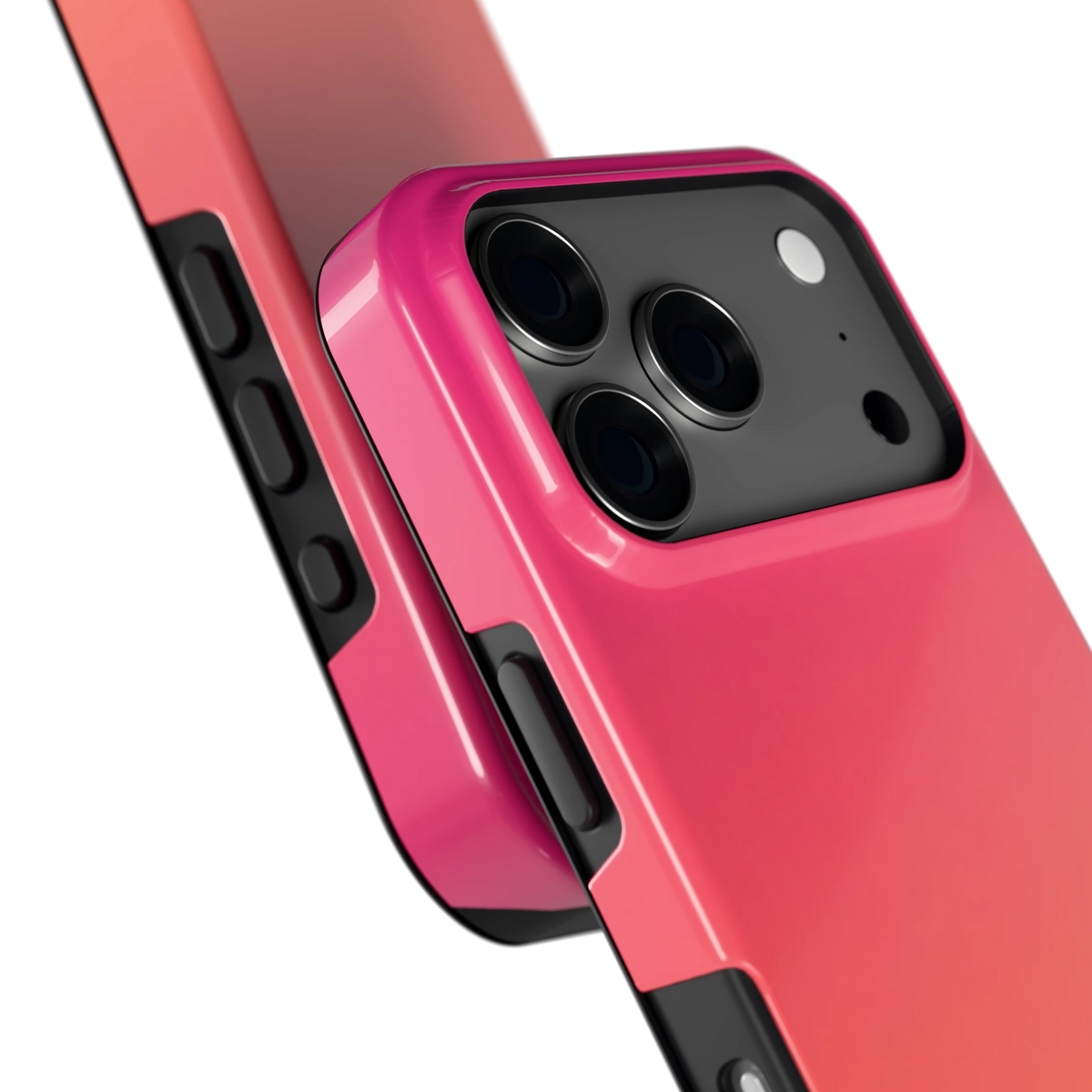 Zonsondergang hoesje voor iPhone 17 Pro, close-up
