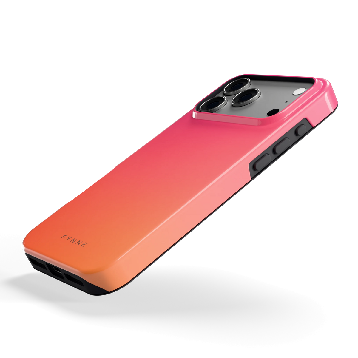 Zonsondergang hoesje voor iPhone 17 Pro Max, schuin