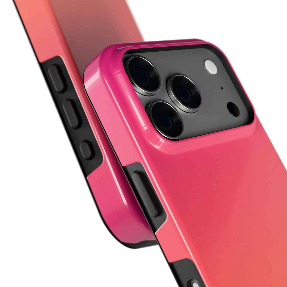 Zonsondergang hoesje voor iPhone 18 Pro, close-up