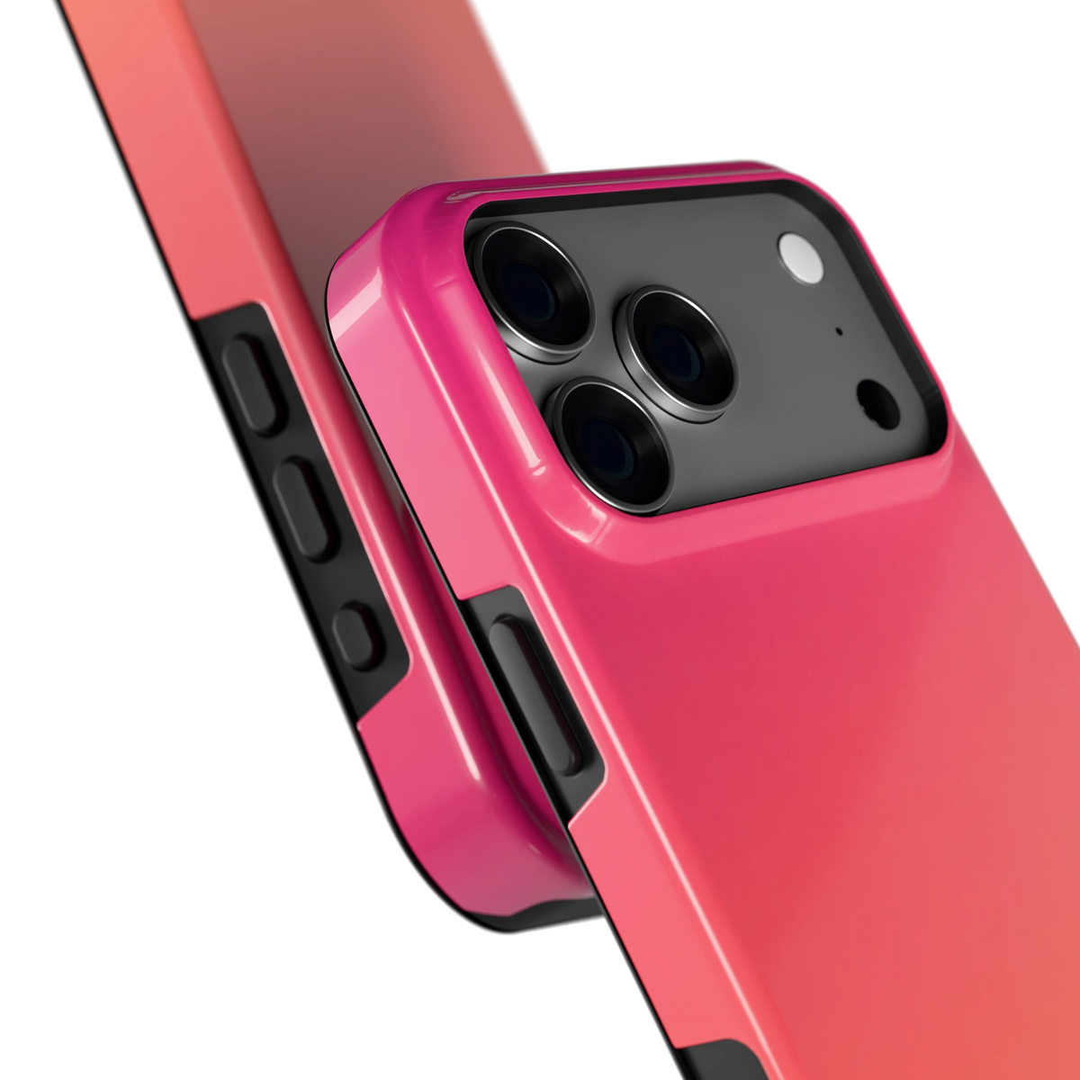 Zonsondergang hoesje voor iPhone 18 Pro Max, close-up
