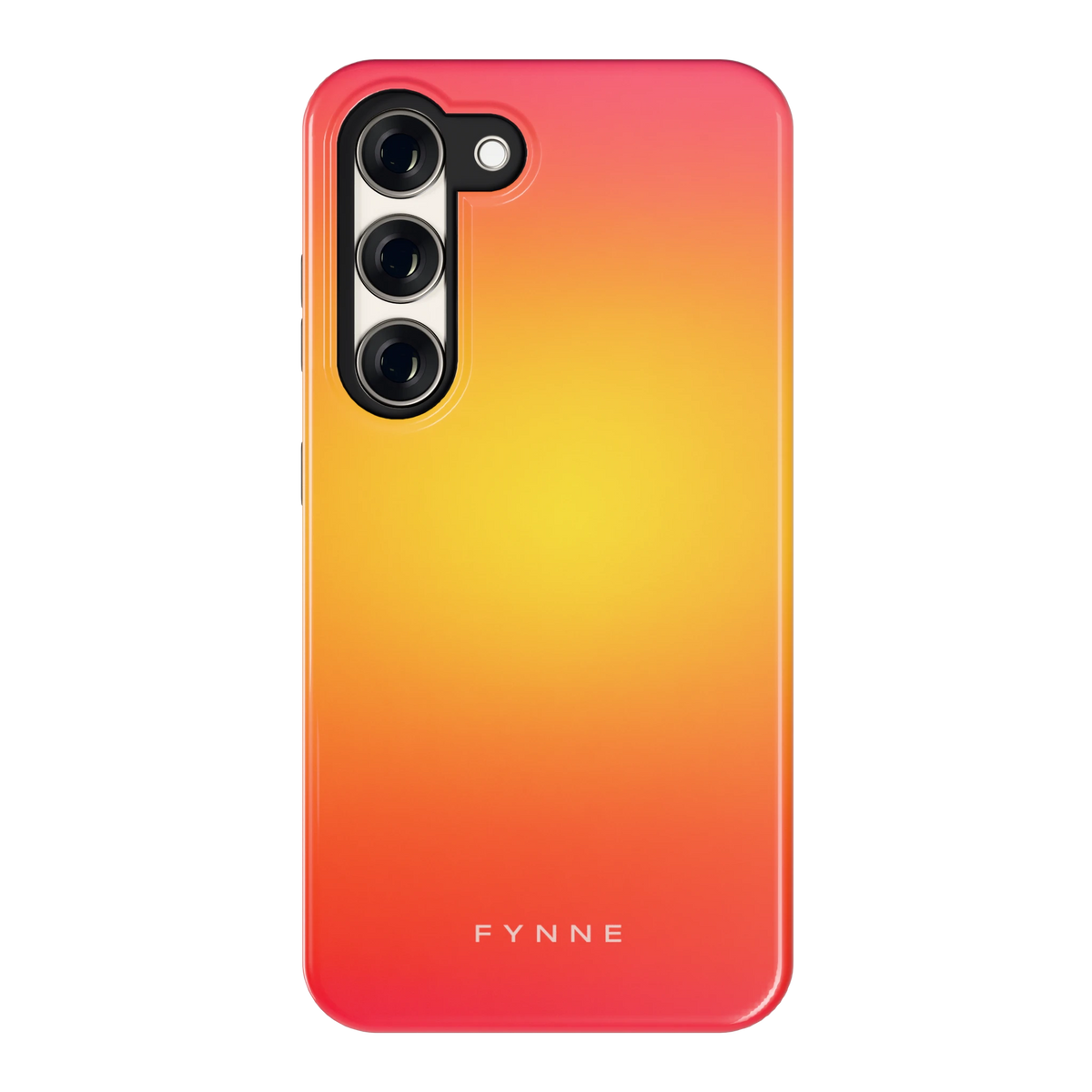 Zonsondergang Verloop hoesje voor Galaxy S23, achterkant