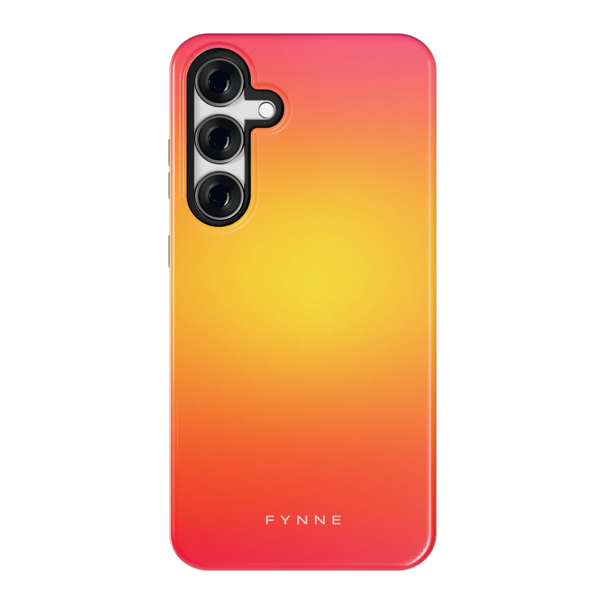 Zonsondergang Verloop hoesje voor Galaxy S24+, achterkant