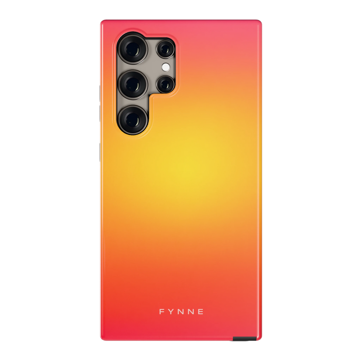 Zonsondergang Verloop hoesje voor Galaxy S24 Ultra, achterkant