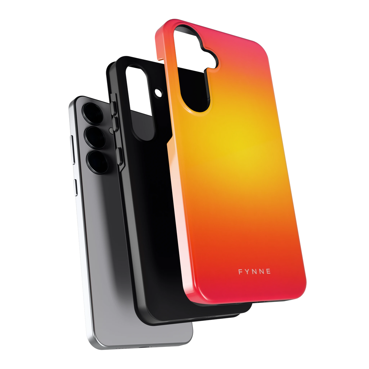 Zonsondergang Verloop hoesje voor Galaxy S25+, los van de telefoon