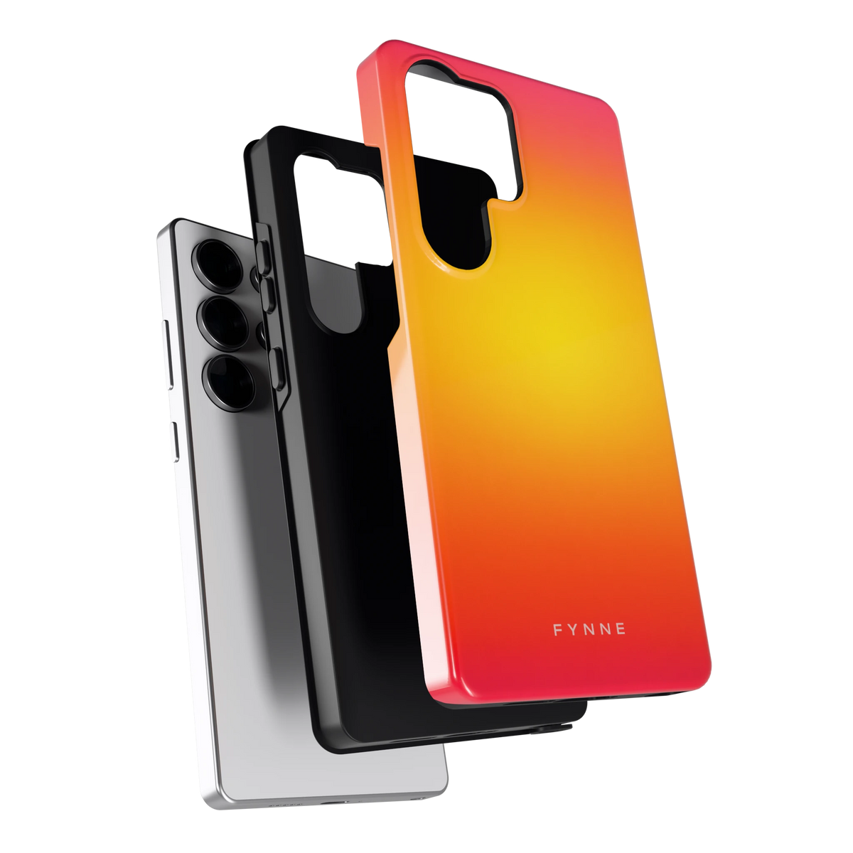 Zonsondergang Verloop hoesje voor Galaxy S25 Ultra, los van de telefoon
