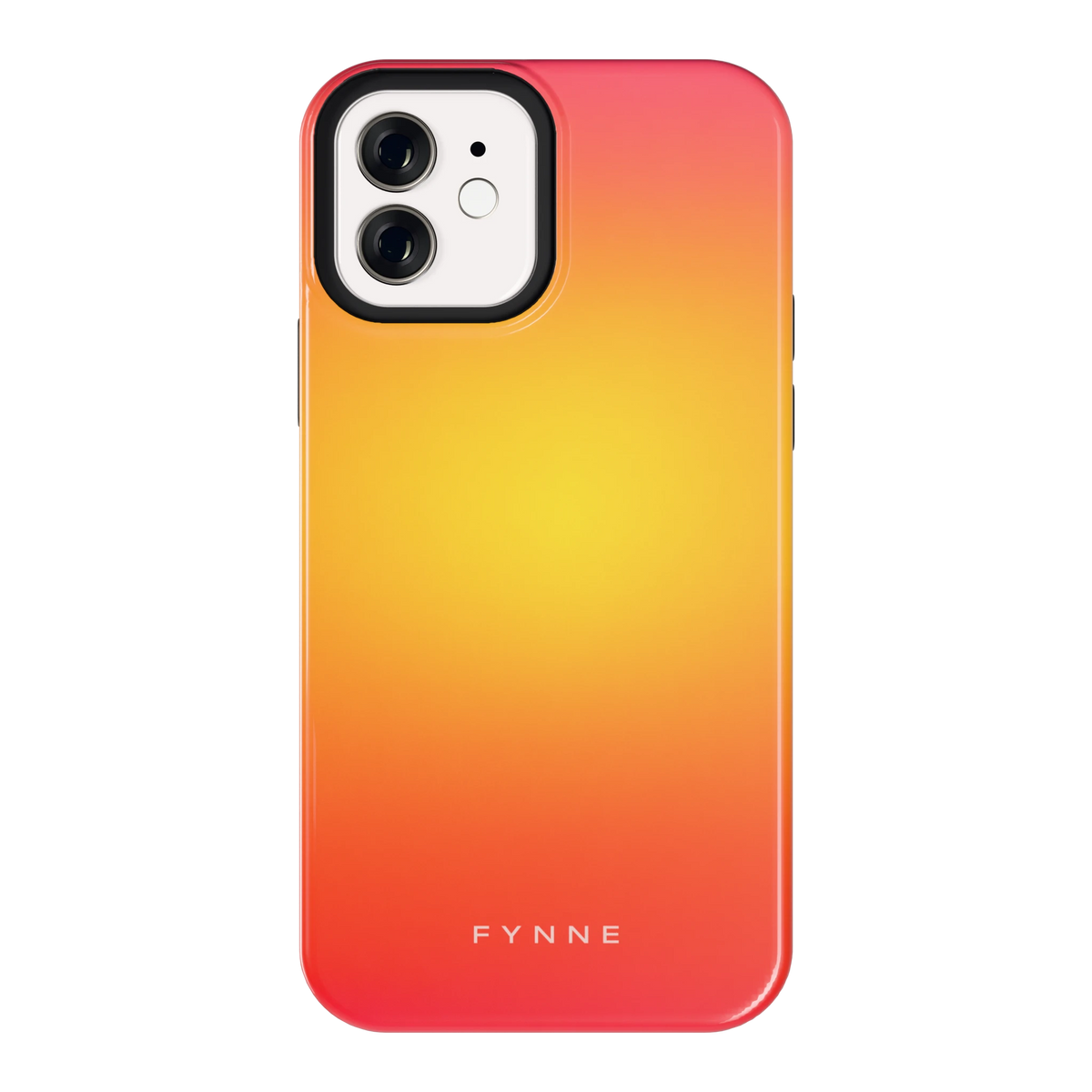 Zonsondergang Verloop hoesje voor iPhone 12, achterkant