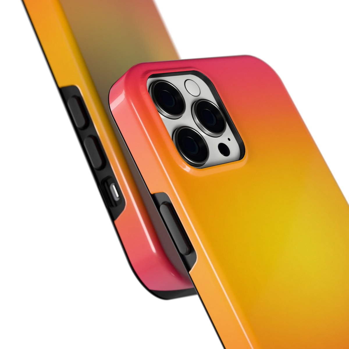 Zonsondergang Verloop hoesje voor iPhone 12 Pro Max, close-up