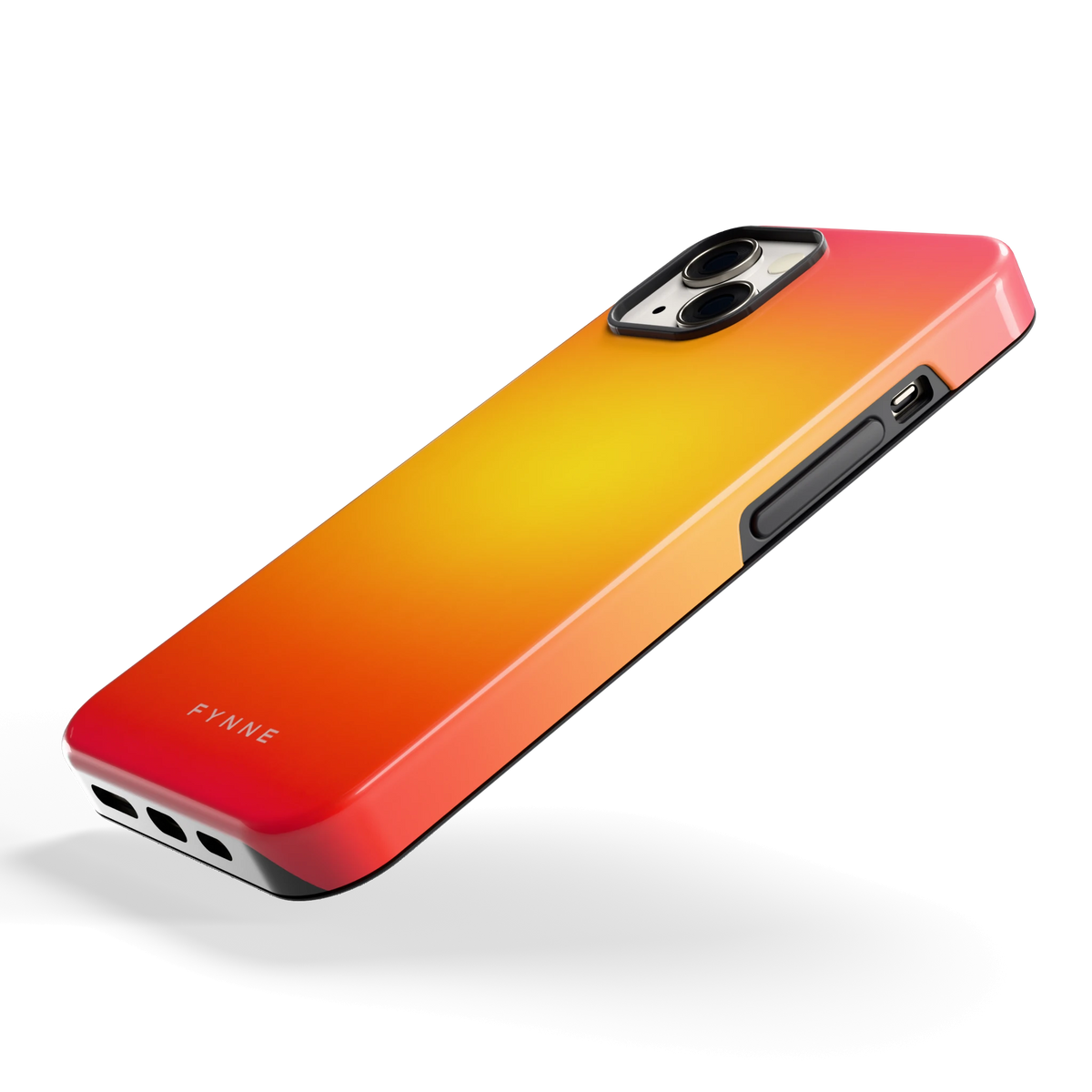 Zonsondergang Verloop hoesje voor iPhone 13, schuin