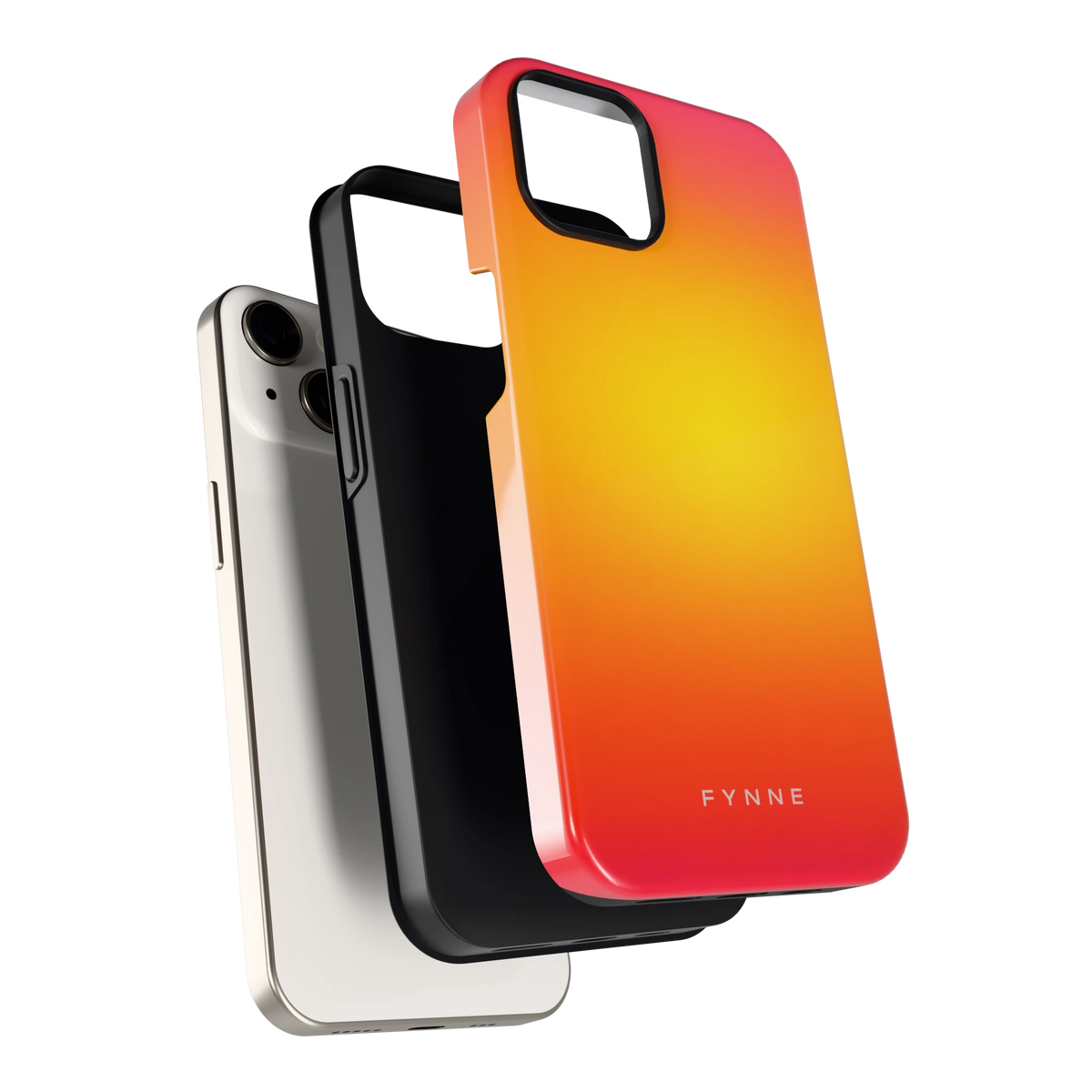 Zonsondergang Verloop hoesje voor iPhone 13, los van de telefoon