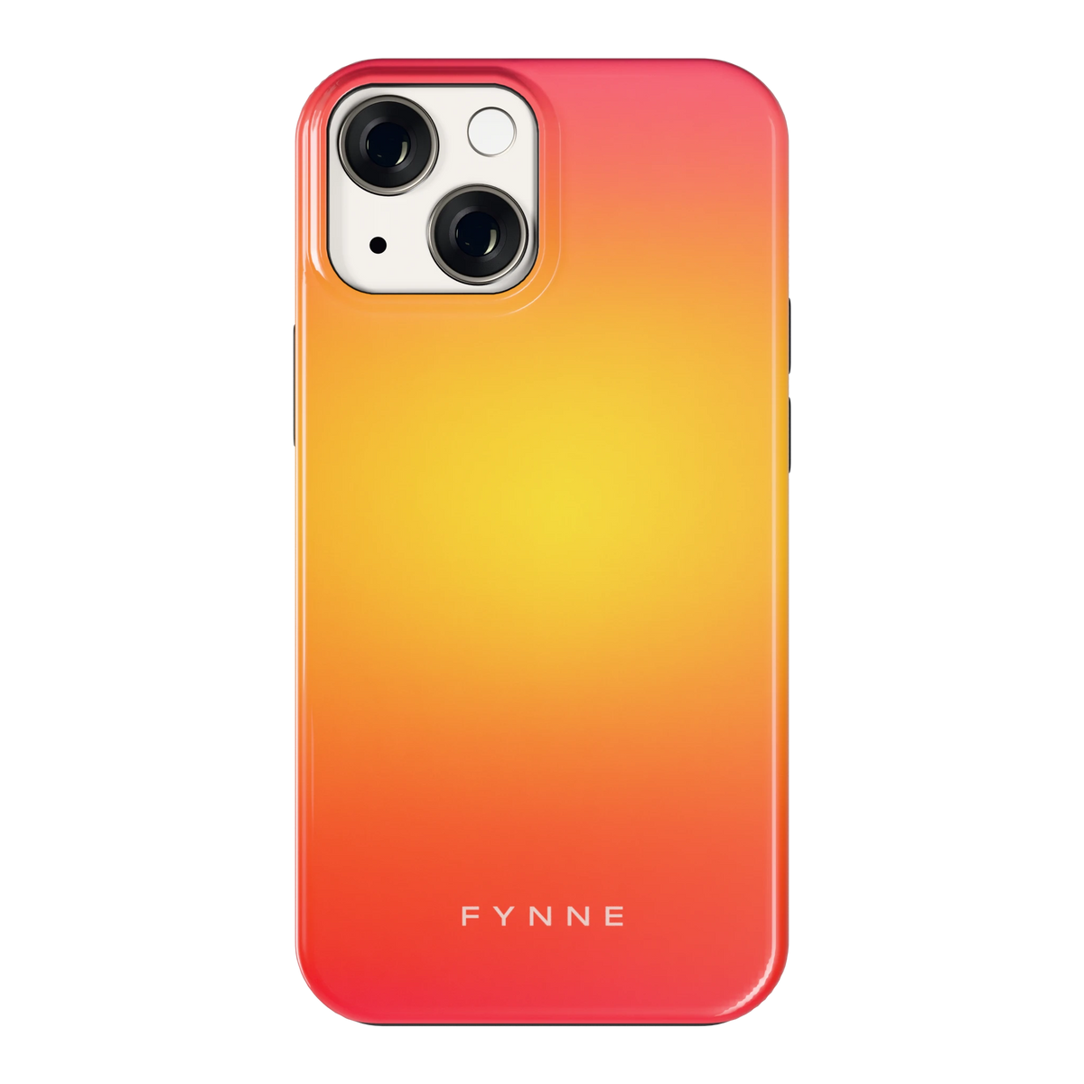 Zonsondergang Verloop hoesje voor iPhone 13 mini, achterkant