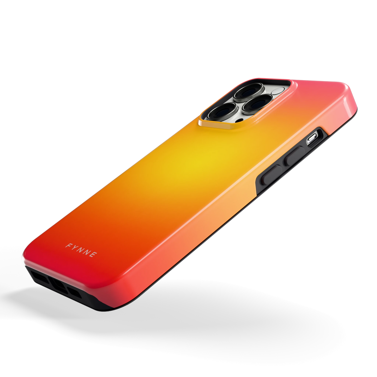 Zonsondergang Verloop hoesje voor iPhone 13 Pro, schuin