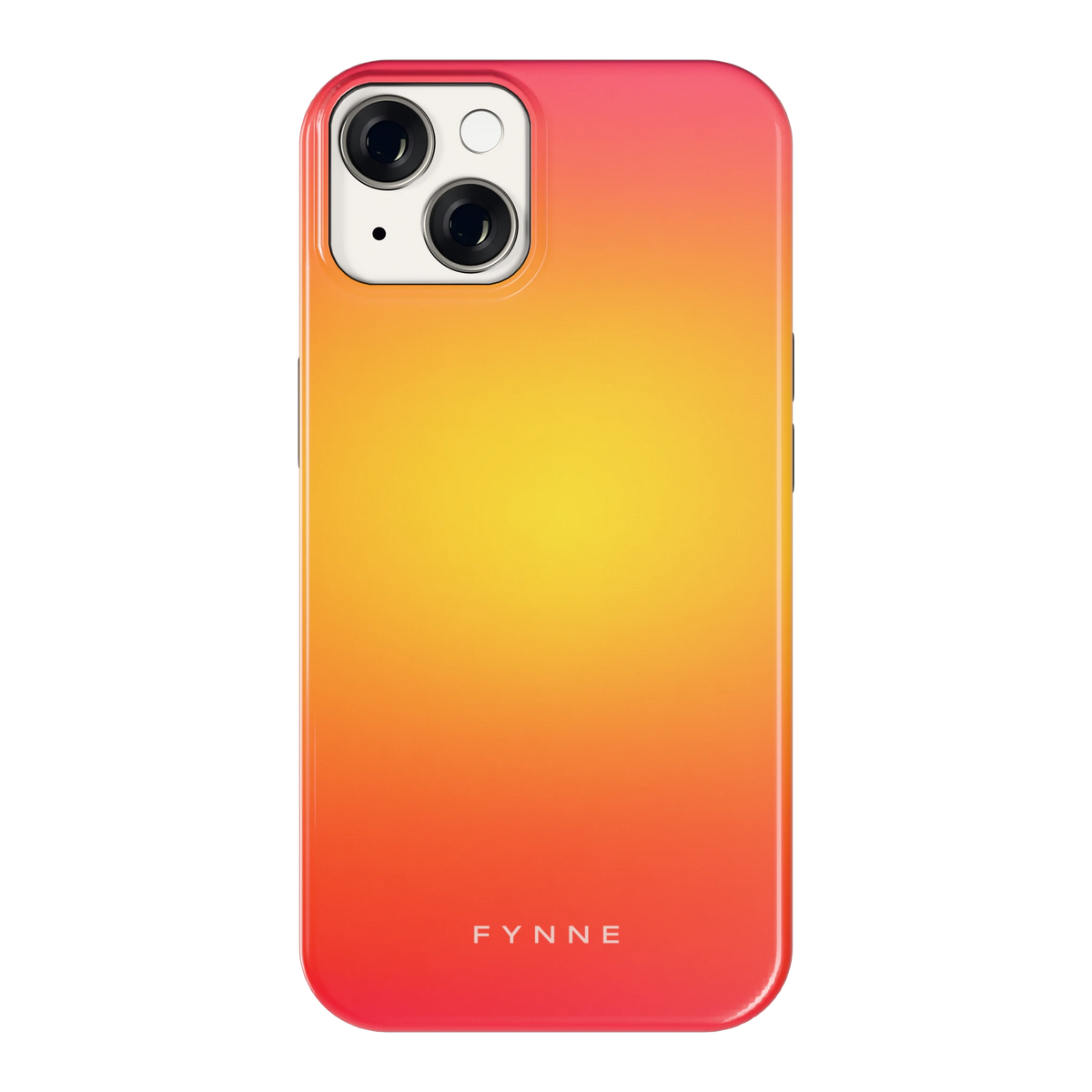 Zonsondergang Verloop hoesje voor iPhone 14, achterkant
