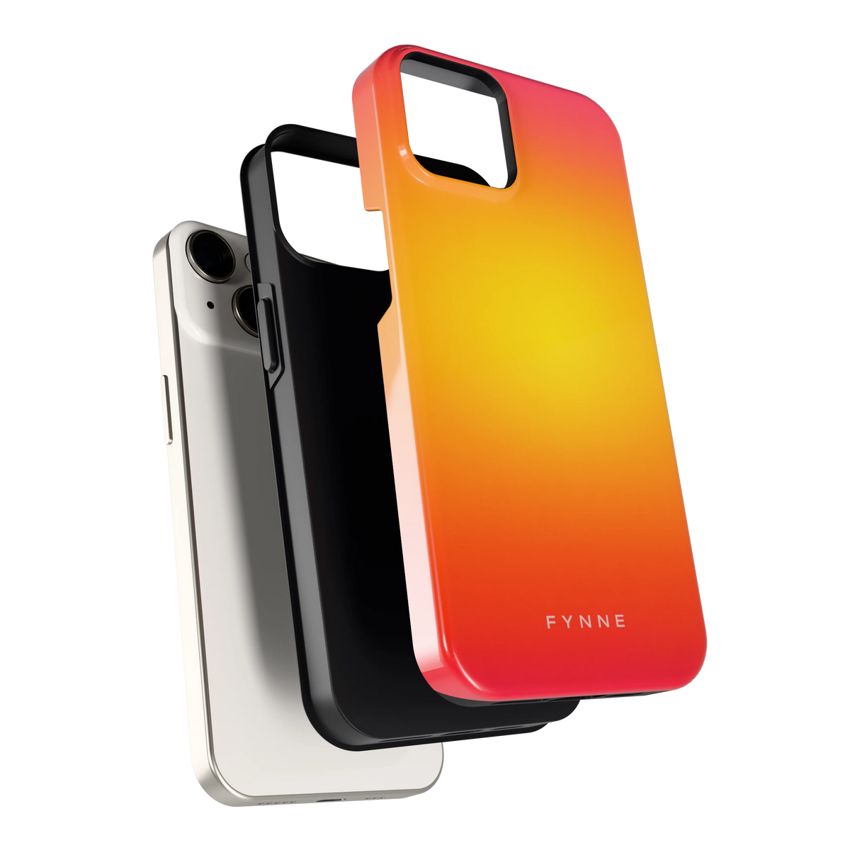 Zonsondergang Verloop hoesje voor iPhone 14, los van de telefoon