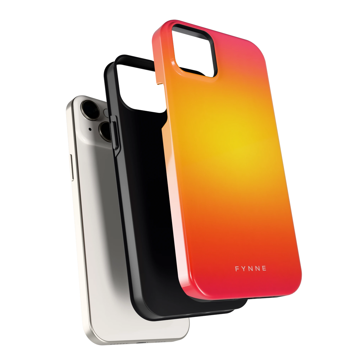 Zonsondergang Verloop hoesje voor iPhone 14 Plus, los van de telefoon
