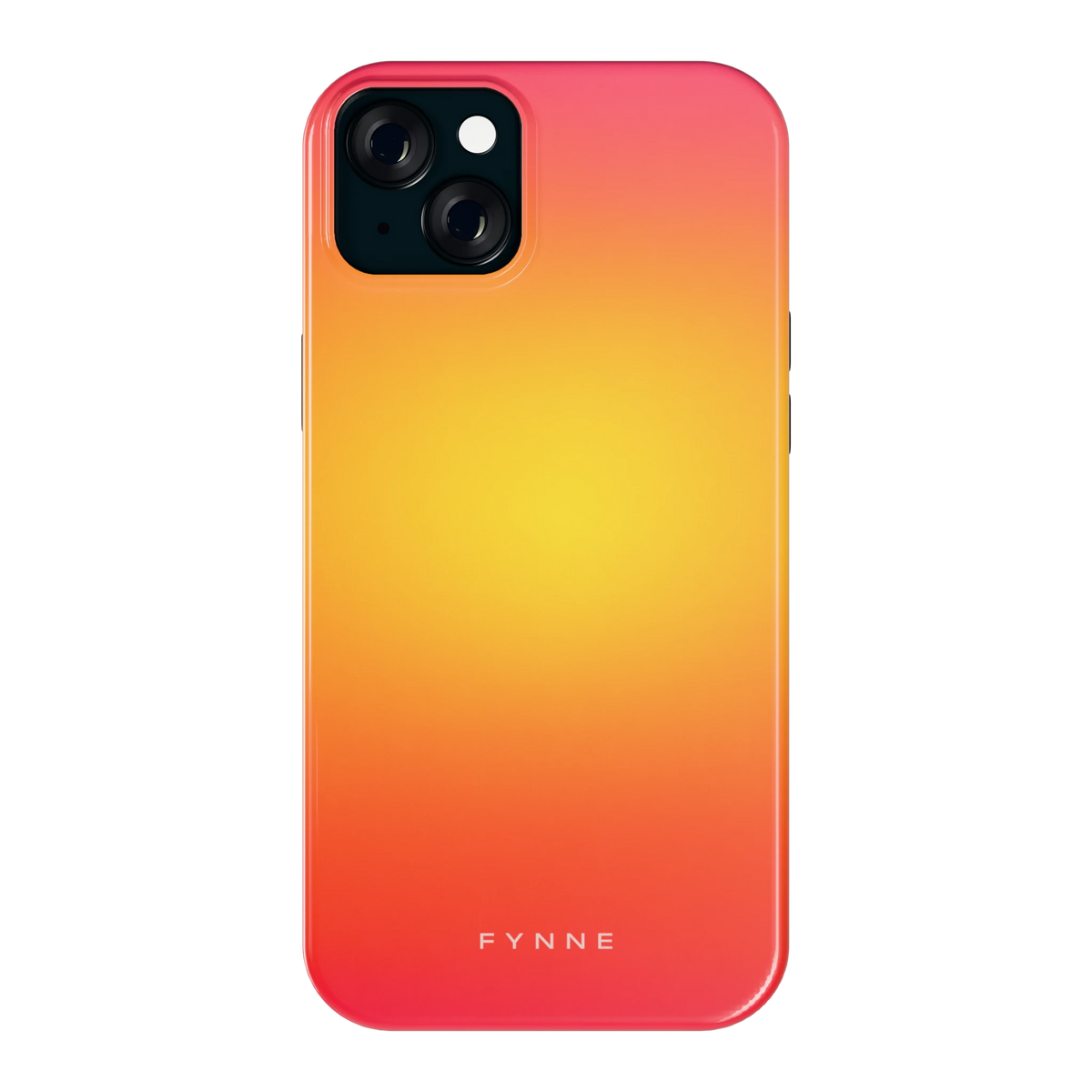 Zonsondergang Verloop hoesje voor iPhone 15 Plus, achterkant