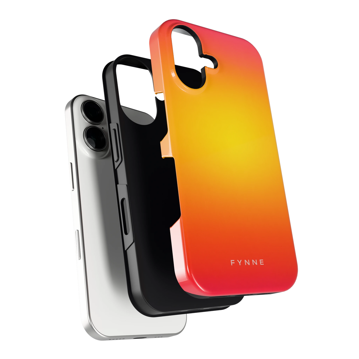 Zonsondergang Verloop hoesje voor iPhone 16, los van de telefoon