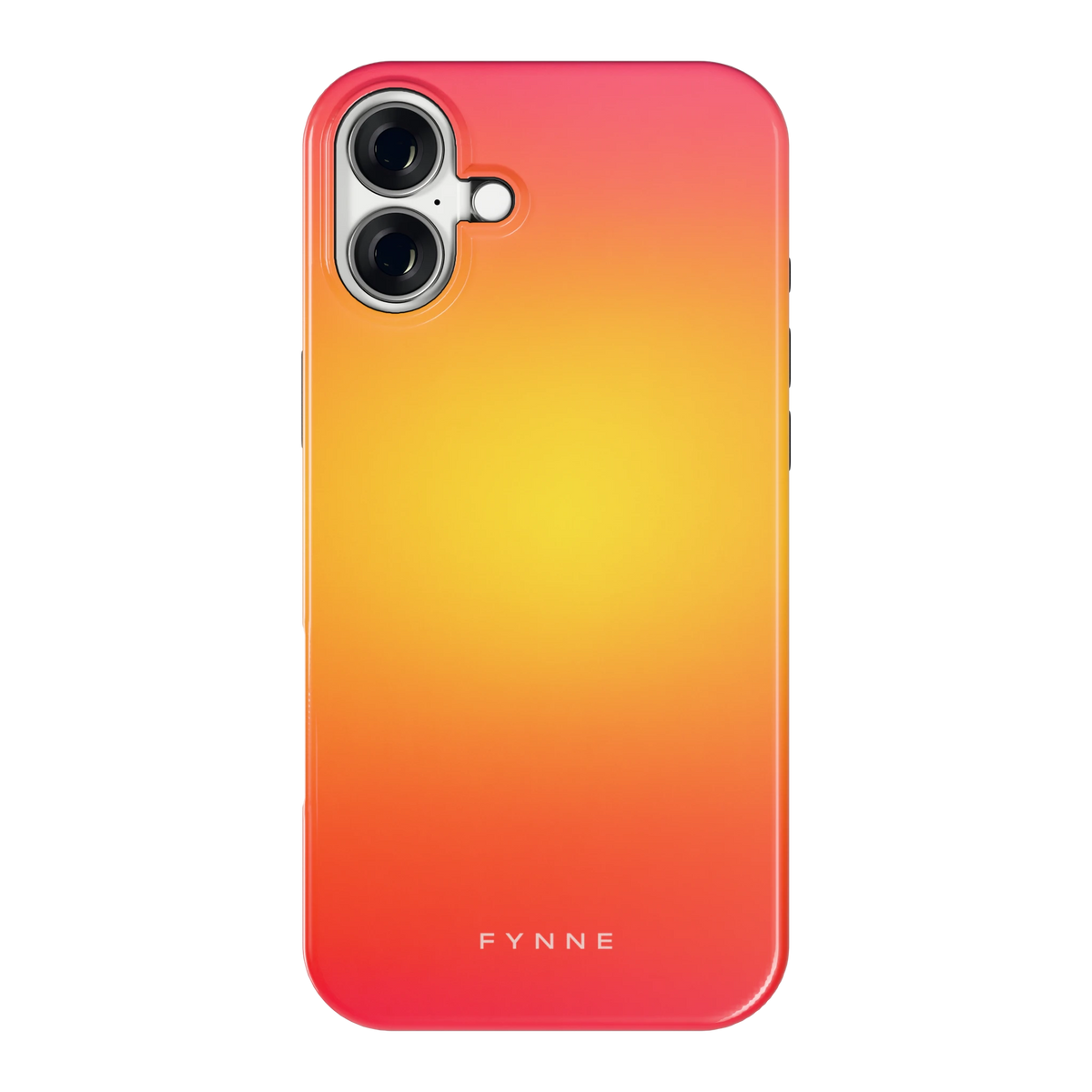 Zonsondergang Verloop hoesje voor iPhone 16 Plus, achterkant