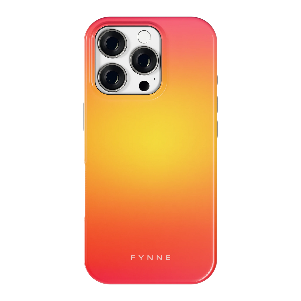Zonsondergang Verloop hoesje voor iPhone 16 Pro, achterkant