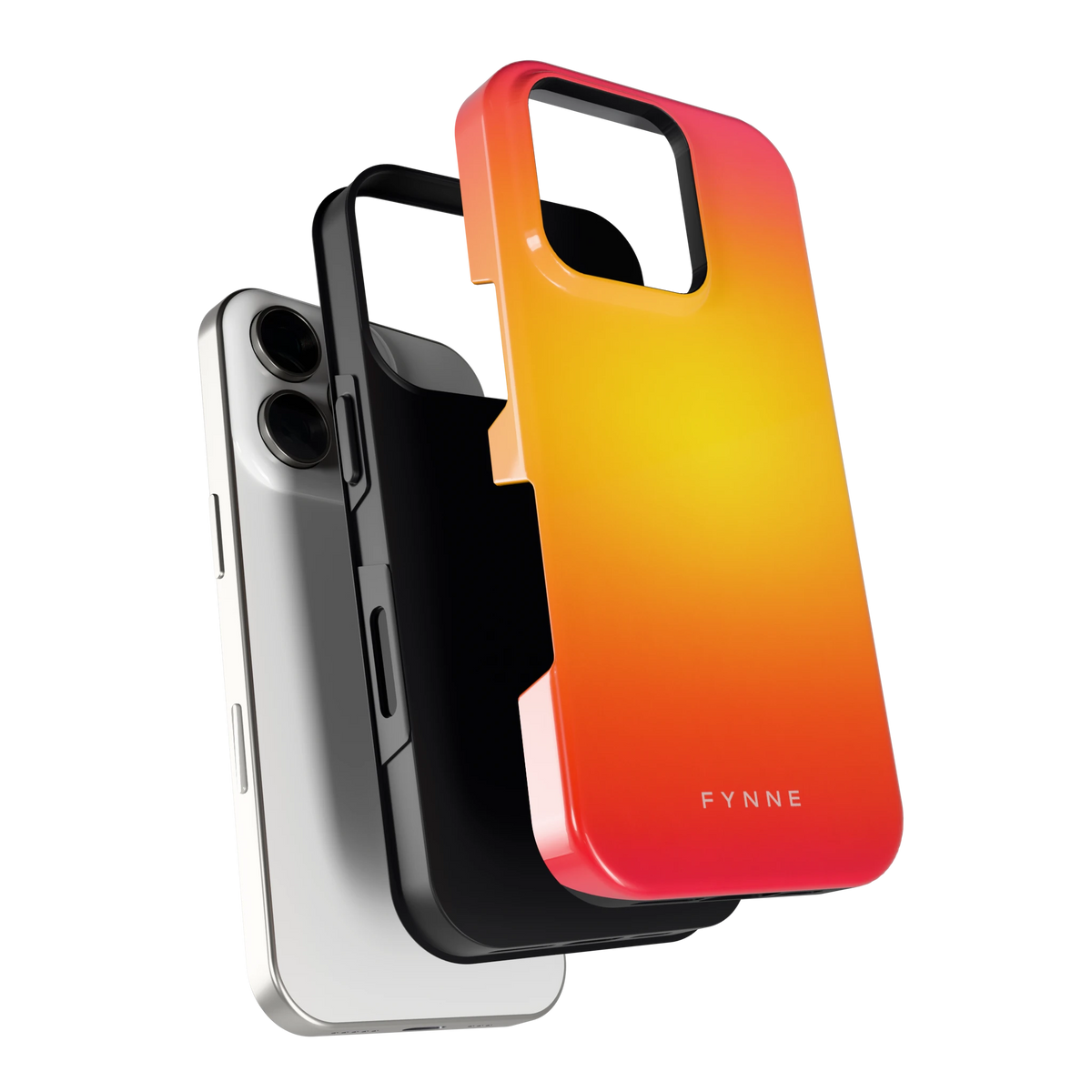 Zonsondergang Verloop hoesje voor iPhone 16 Pro, los van de telefoon