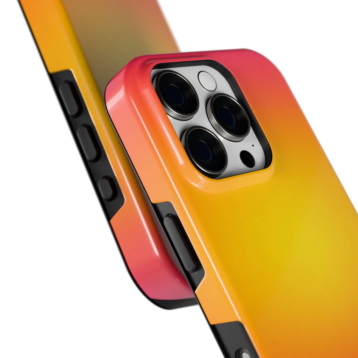 Zonsondergang Verloop hoesje voor iPhone 16 Pro, close-up