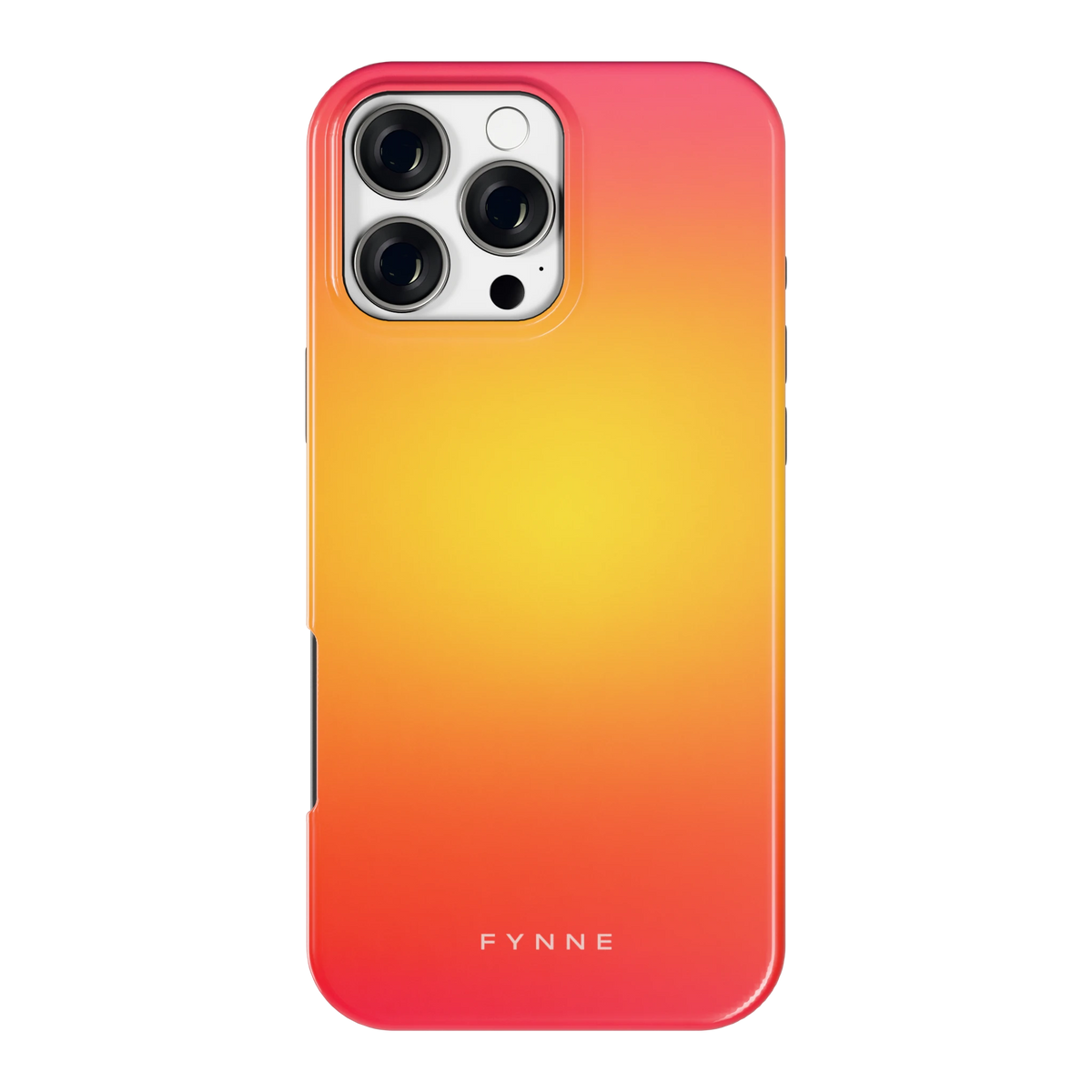 Zonsondergang Verloop hoesje voor iPhone 16 Pro Max, achterkant