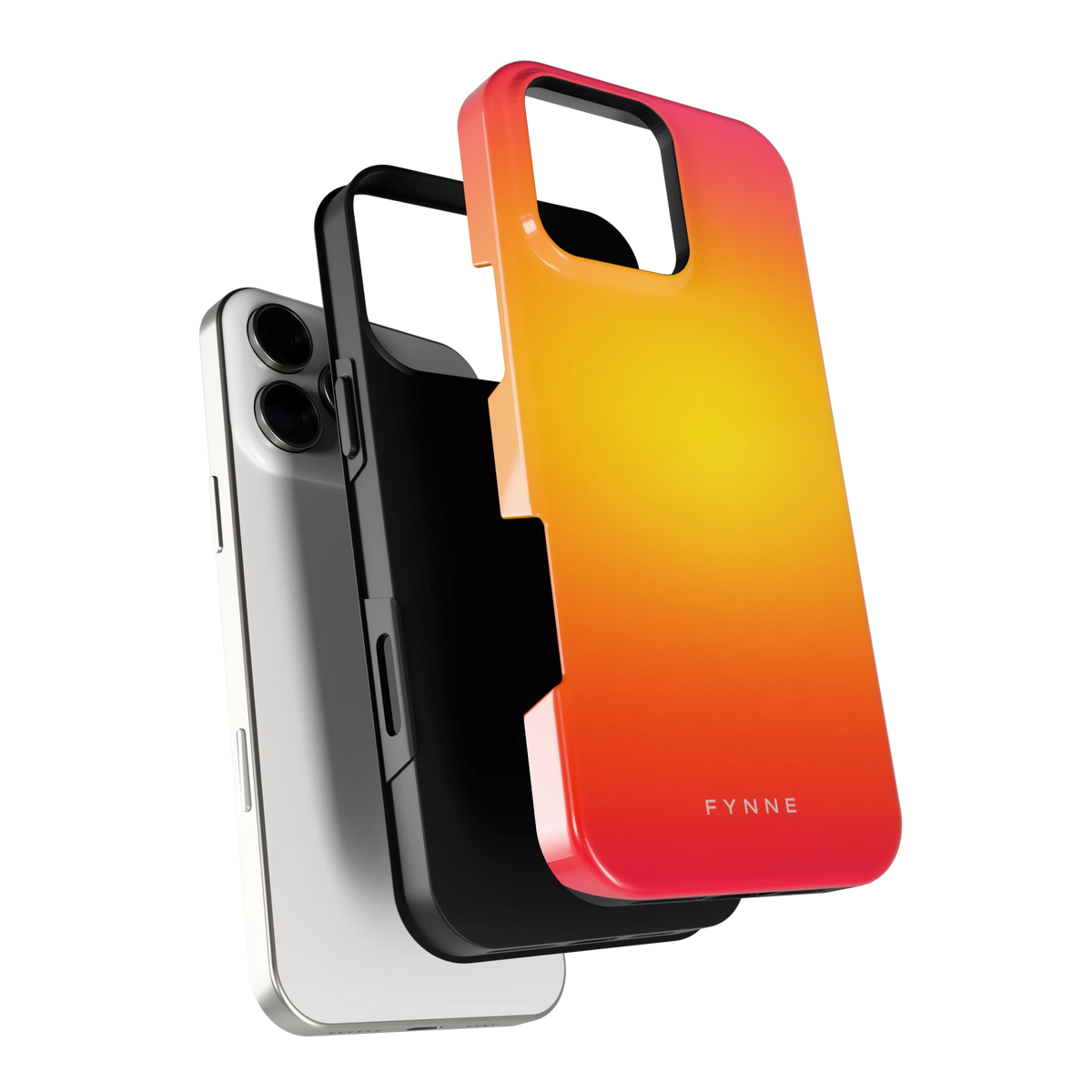 Zonsondergang Verloop hoesje voor iPhone 16 Pro Max, los van de telefoon