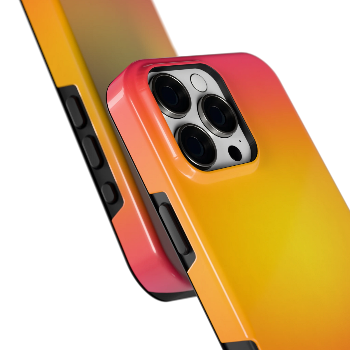 Zonsondergang Verloop hoesje voor iPhone 16 Pro Max, close-up