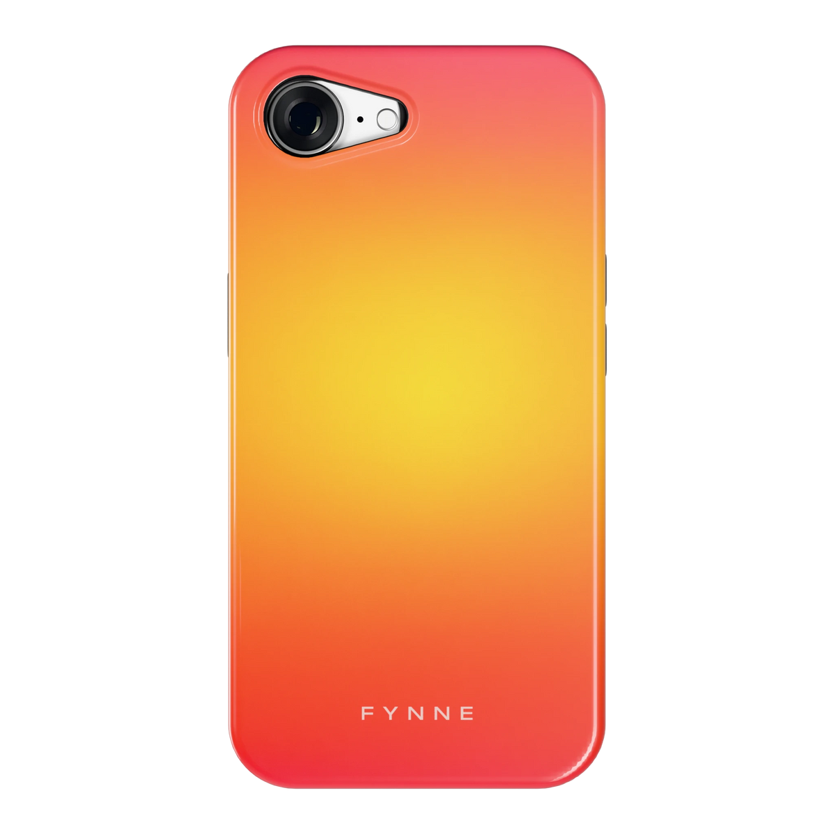 Zonsondergang Verloop hoesje voor iPhone 16e, achterkant