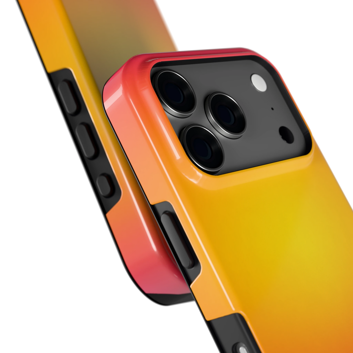 Zonsondergang Verloop hoesje voor iPhone 17 Pro, close-up