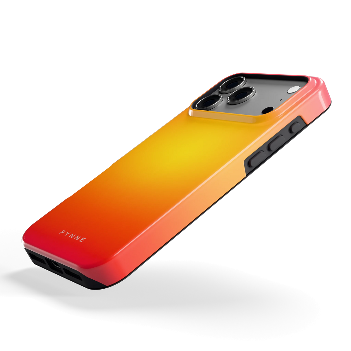 Zonsondergang Verloop hoesje voor iPhone 17 Pro Max, schuin