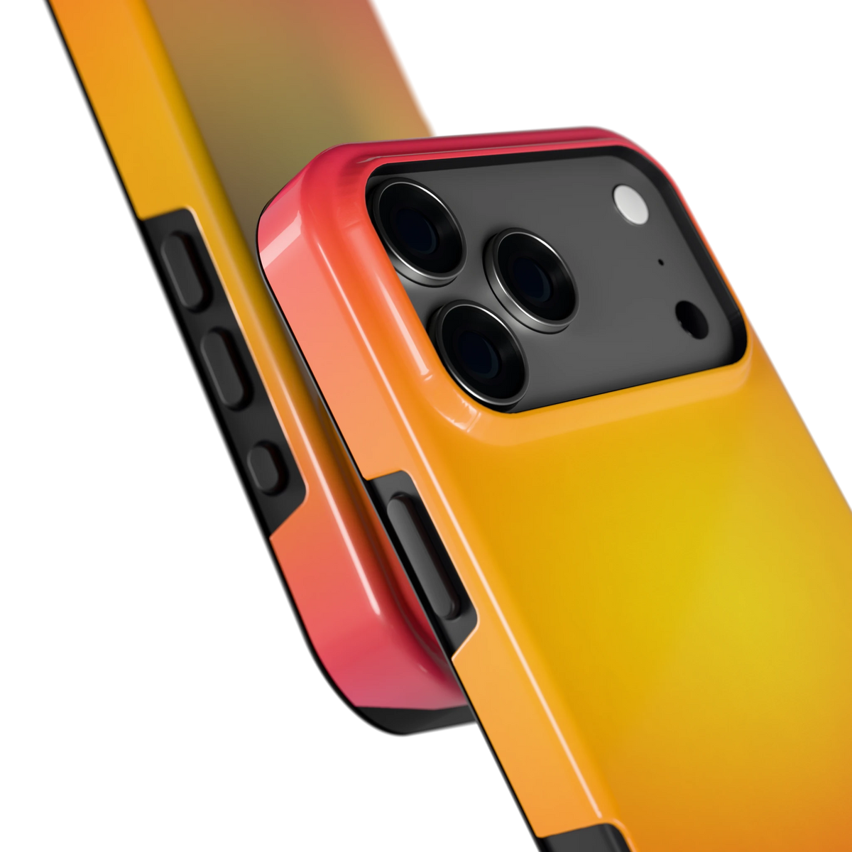 Zonsondergang Verloop hoesje voor iPhone 17 Pro Max, close-up