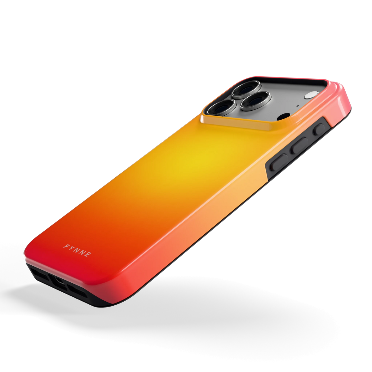 Zonsondergang Verloop hoesje voor iPhone 18 Pro Max, schuin