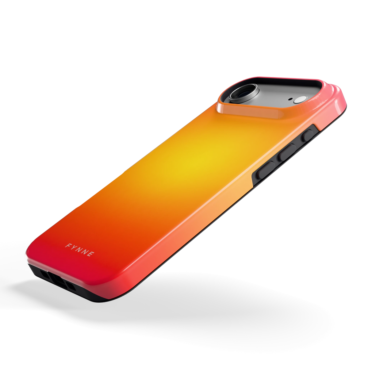 Zonsondergang Verloop hoesje voor iPhone Air, schuin