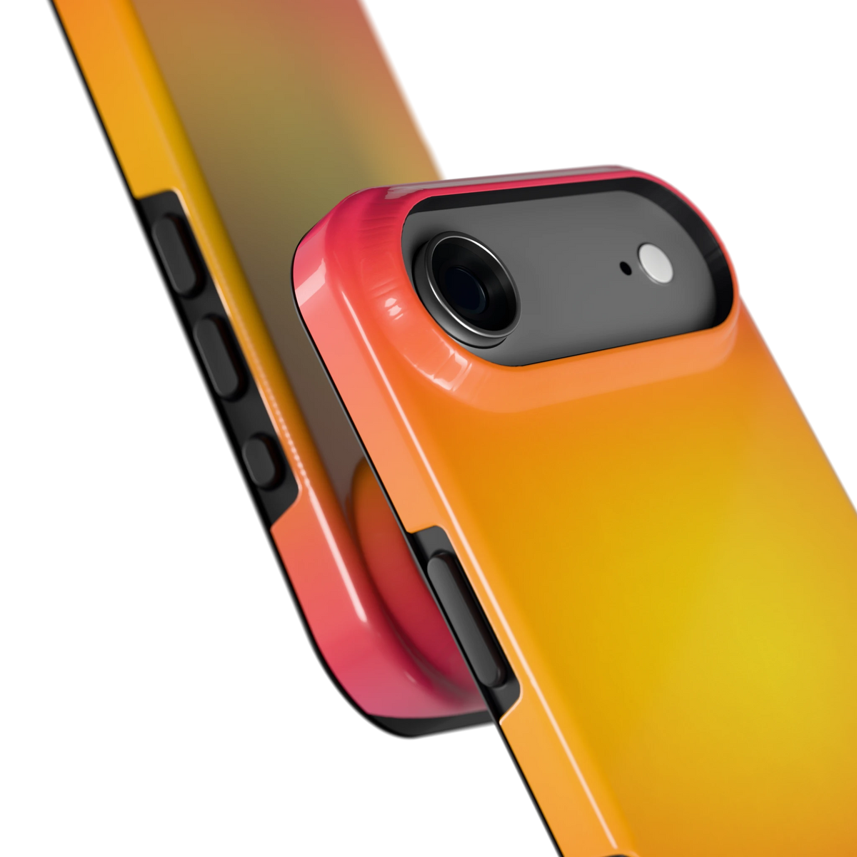 Zonsondergang Verloop hoesje voor iPhone Air, close-up