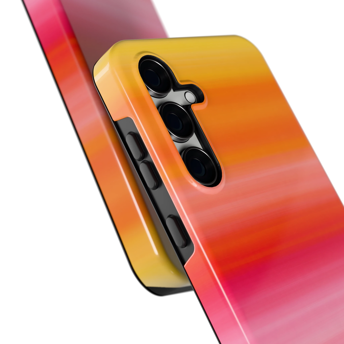 Zonsonderganggloed hoesje voor Galaxy S24 FE, close-up