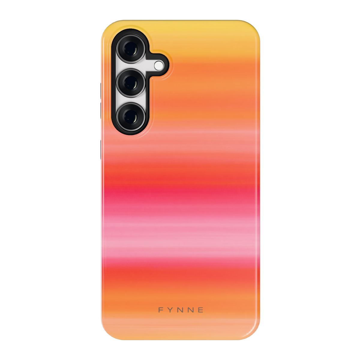 Zonsonderganggloed hoesje voor Galaxy S24+, achterkant