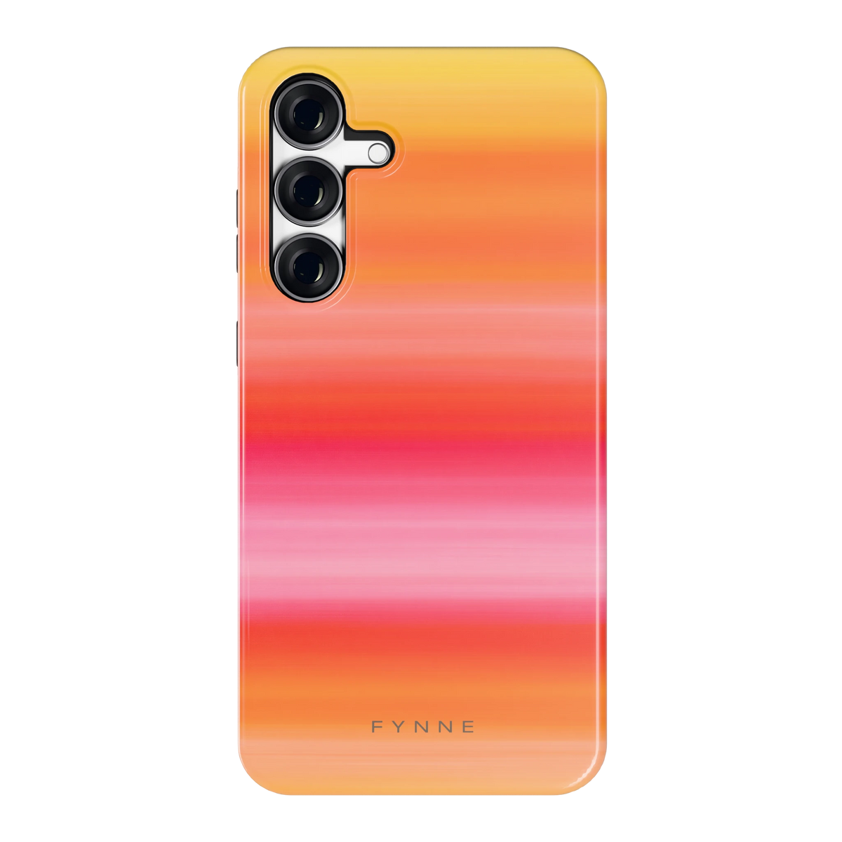 Zonsonderganggloed hoesje voor Galaxy S25 FE, achterkant