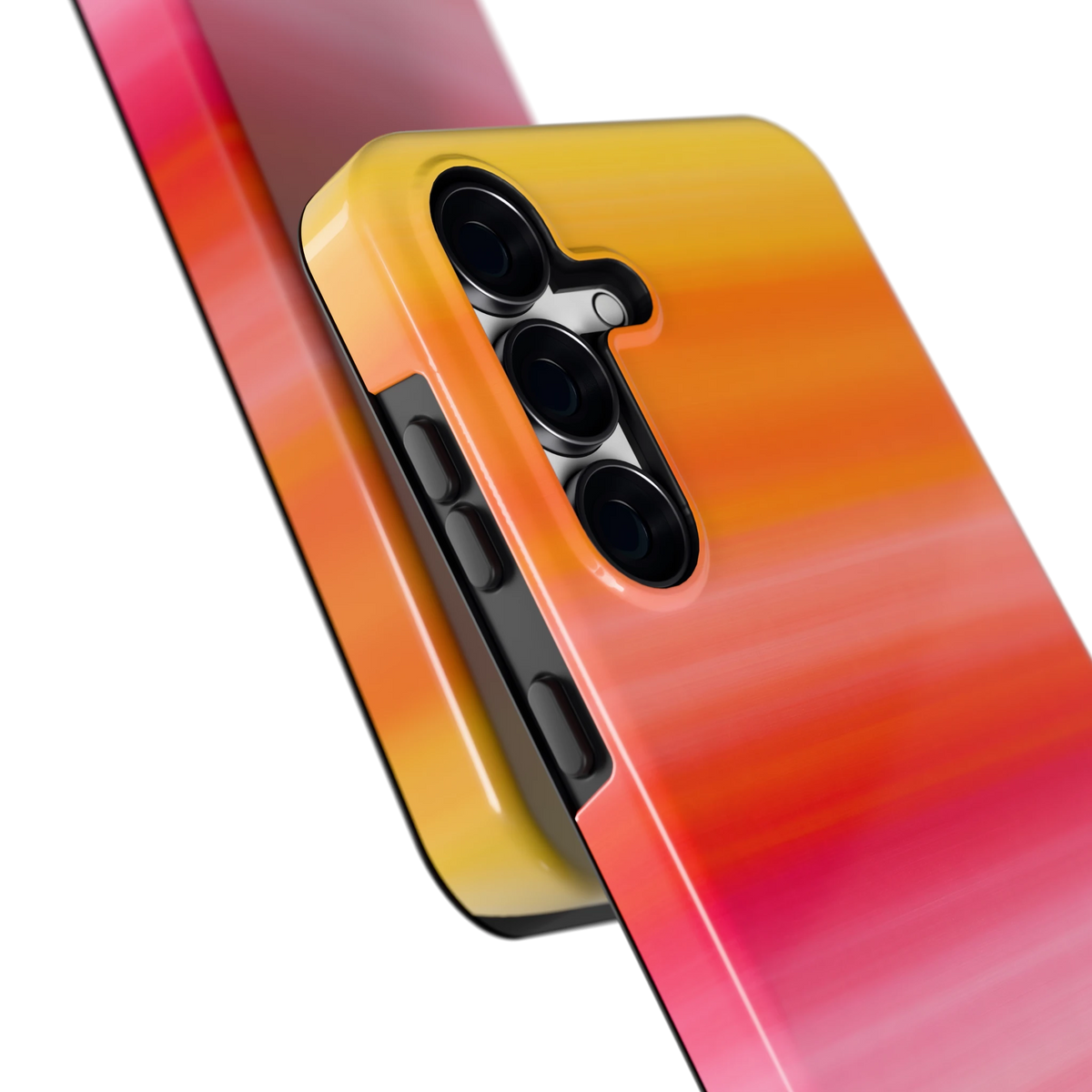 Zonsonderganggloed hoesje voor Galaxy S25 FE, close-up
