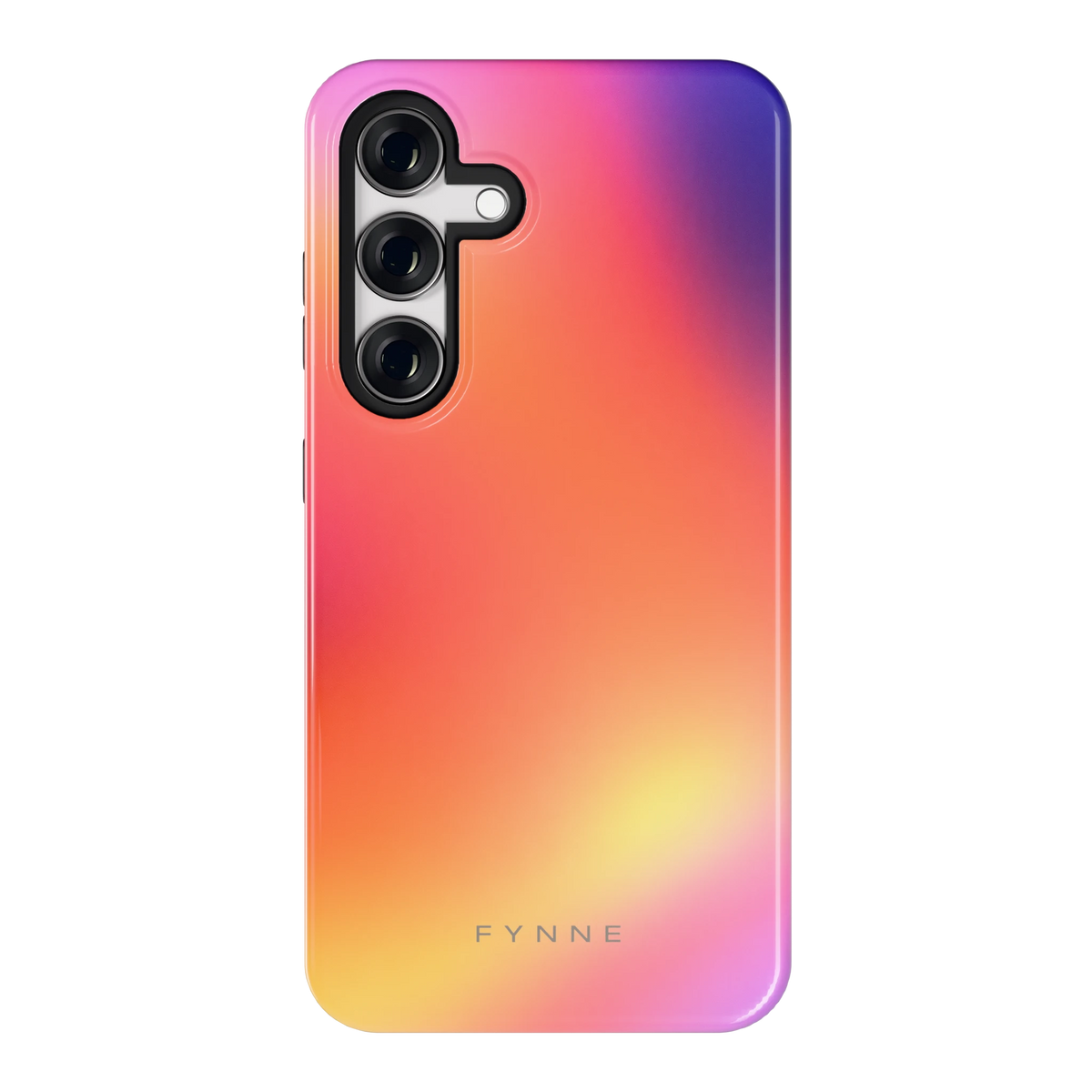 Zonsondergang Gloed hoesje voor Galaxy S24, achterkant