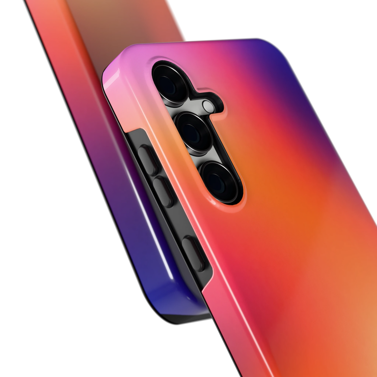 Zonsondergang Gloed hoesje voor Galaxy S24 FE, close-up