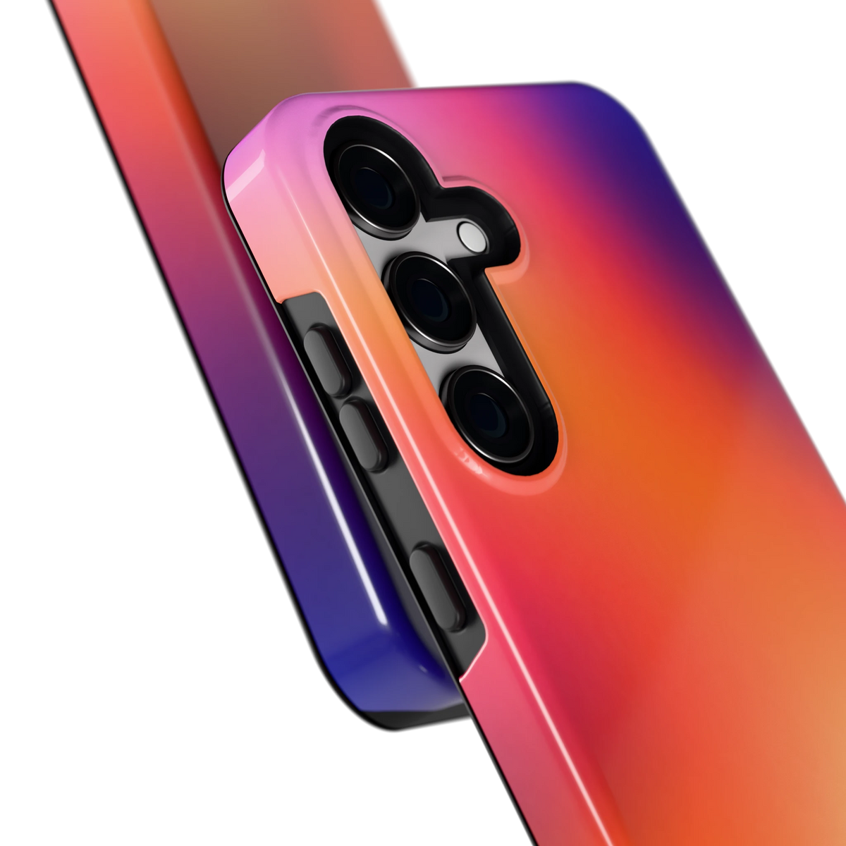 Zonsondergang Gloed hoesje voor Galaxy S24, close-up