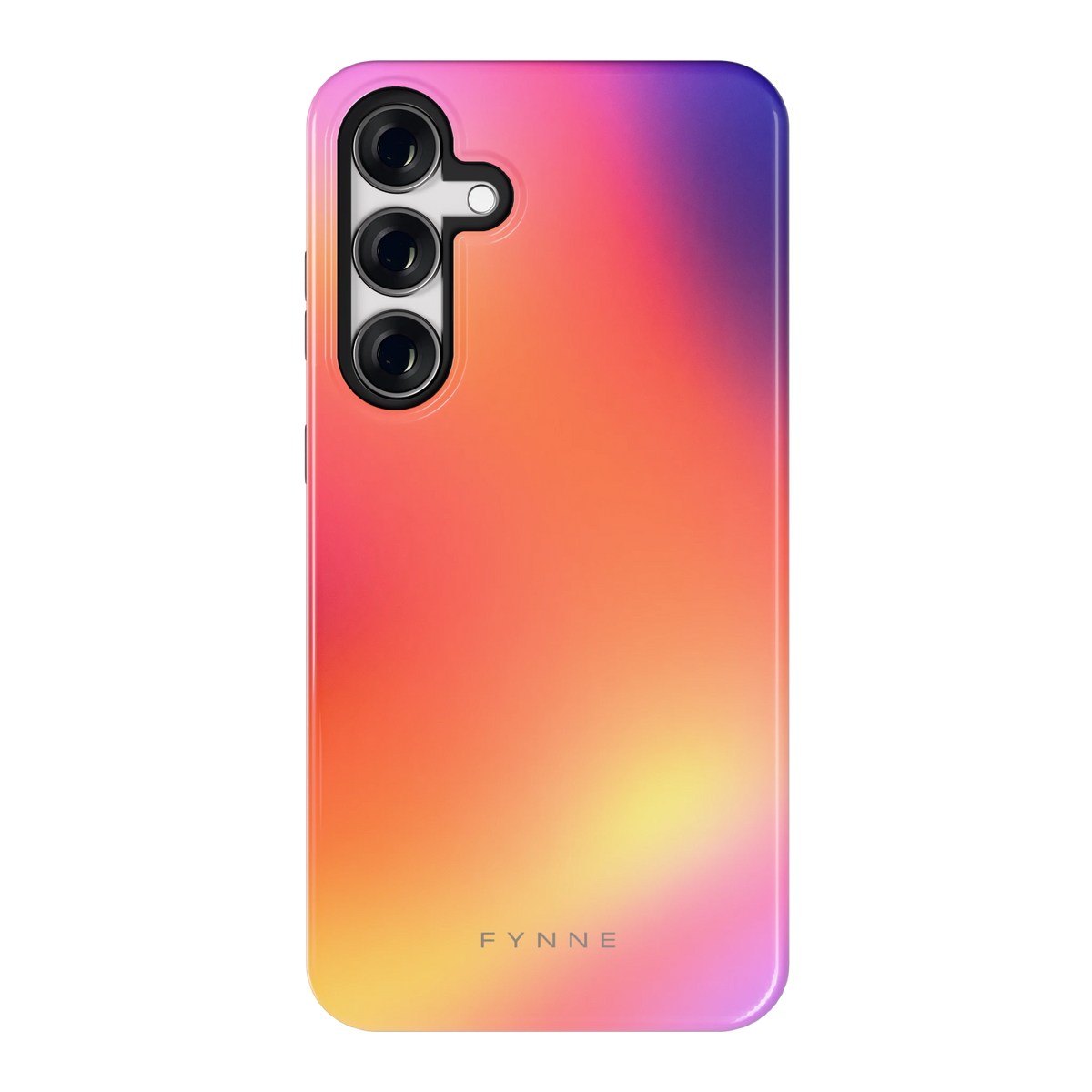 Zonsondergang Gloed hoesje voor Galaxy S24+, achterkant