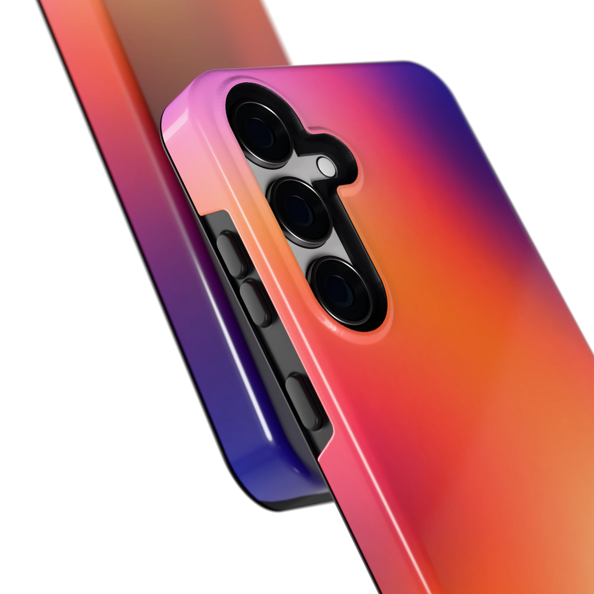 Zonsondergang Gloed hoesje voor Galaxy S24+, close-up