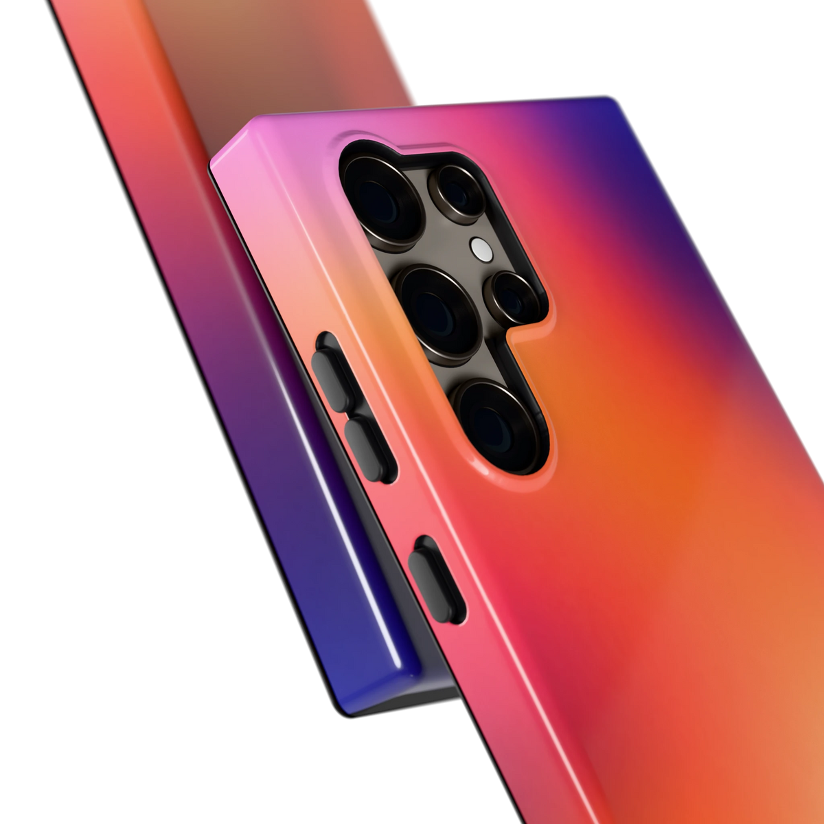 Zonsondergang Gloed hoesje voor Galaxy S24 Ultra, close-up