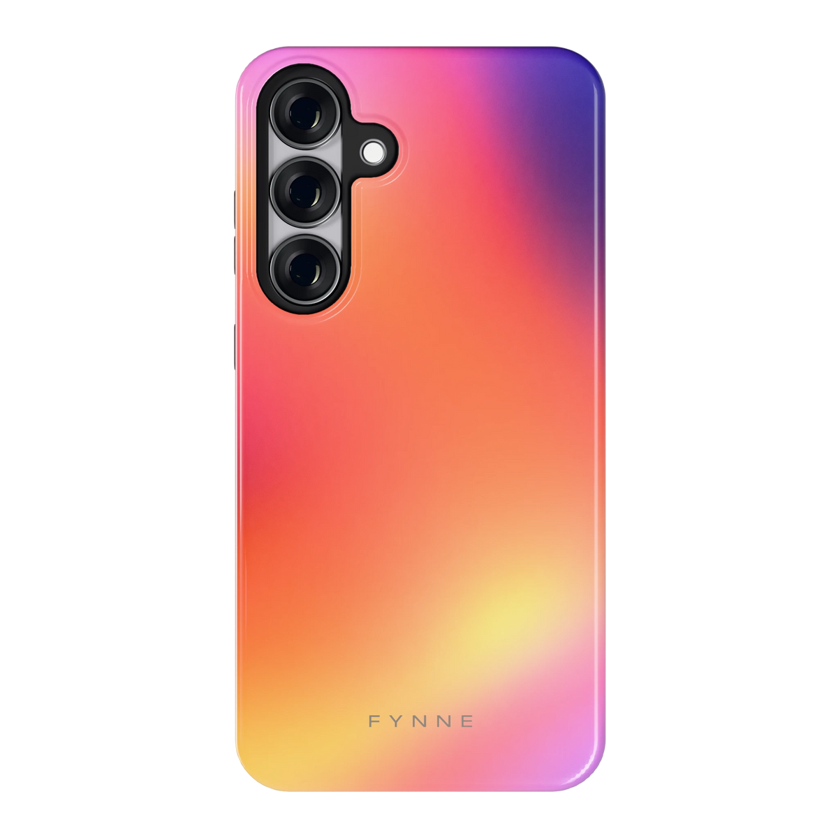 Zonsondergang Gloed hoesje voor Galaxy S25+, achterkant