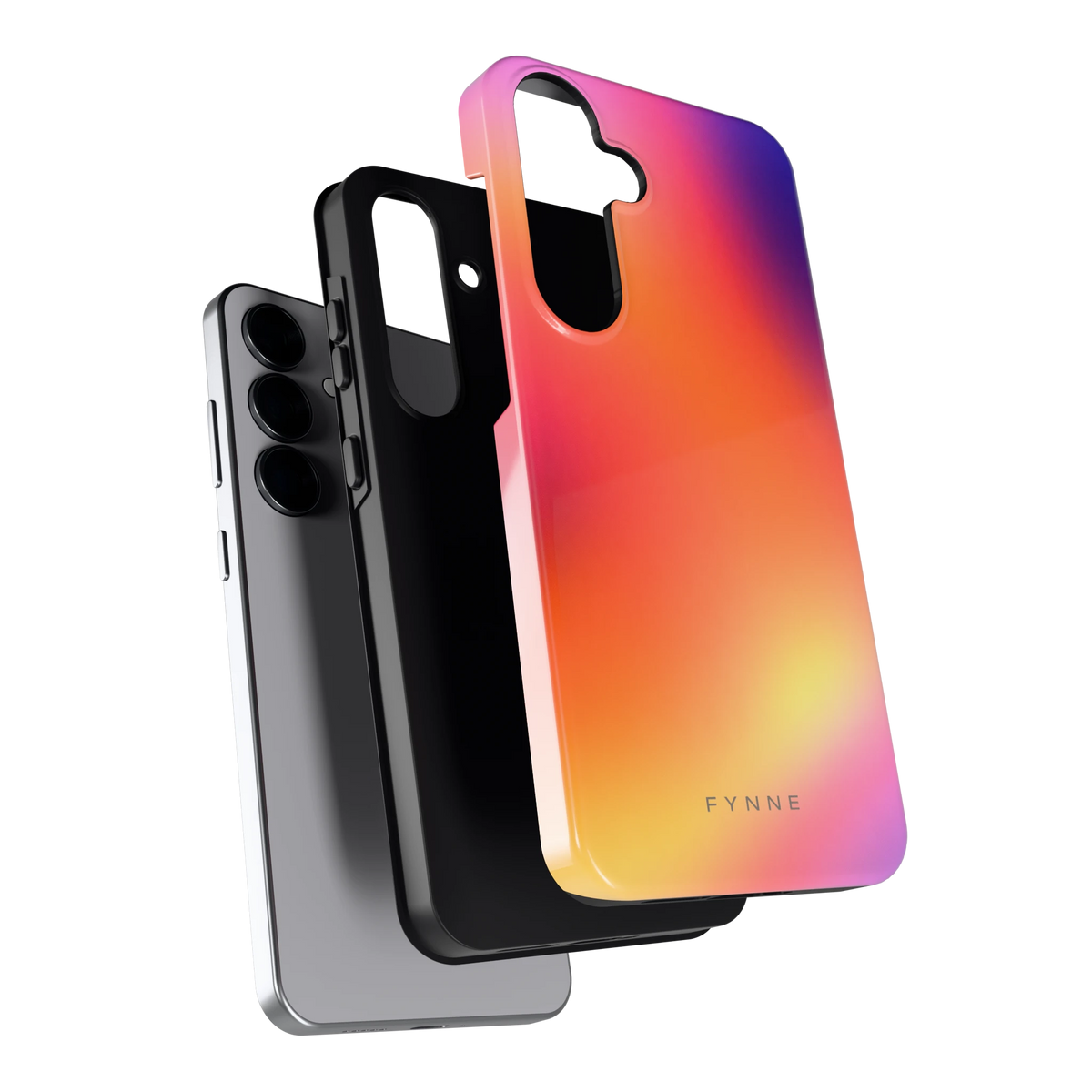 Zonsondergang Gloed hoesje voor Galaxy S25+, los van de telefoon